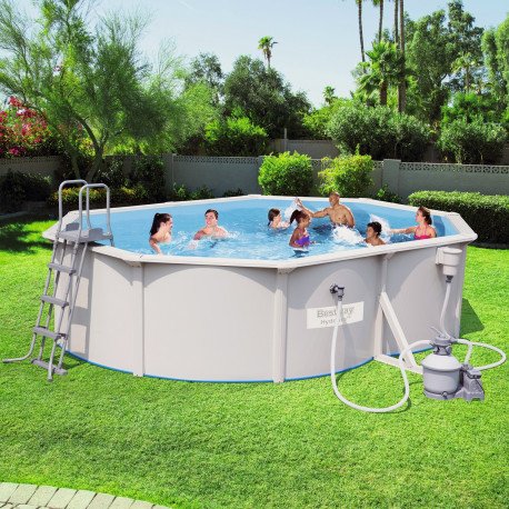 Bestway Basseng - Steel Wall Pool Model 56586 - 500x360x120cm