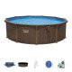 Bestway Basseng - Steel Wall Pool Model 561CU - 488x132cm