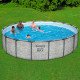 Bestway Basseng - Steel Pro MAX Frame Pool Model 5618Y - 549x122cm
