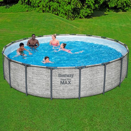 Bestway Basseng - Steel Pro MAX Frame Pool Model 5618Y - 549x122cm