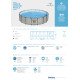 Bestway Basseng - Steel Pro MAX Frame Pool Model 5618Y - 549x122cm