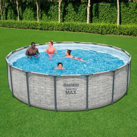 Bestway Basseng - Steel Pro MAX Frame Pool Model 5619E - 488x122cm