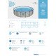 Bestway Basseng - Steel Pro MAX Frame Pool Model 5619E - 488x122cm