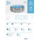 Bestway Basseng - Steel Pro MAX Frame Pool Model 5619D - 427x122cm